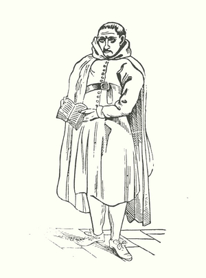 Portrait of Oliver Cromwell's Porter (engraving)
