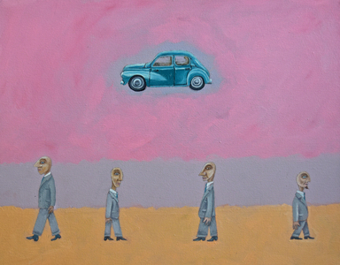 Dream Car 1961, 2013, (oil on canvas)