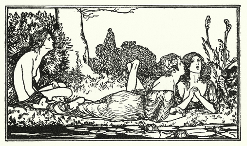 Illustration for Poems by John Keats: Endymion (litho)