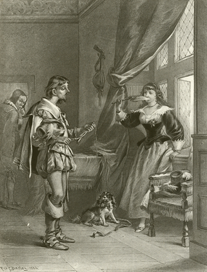 The Merry Wives of Windsor. Act III, Scene IV (gravure)