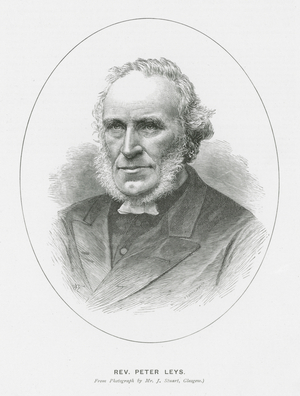 Rev Peter Leys (litho)