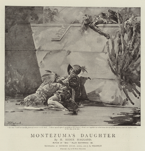 Montezuma's Daughter (litho)