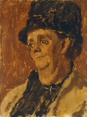 Mrs Evans (Oil on canvas)