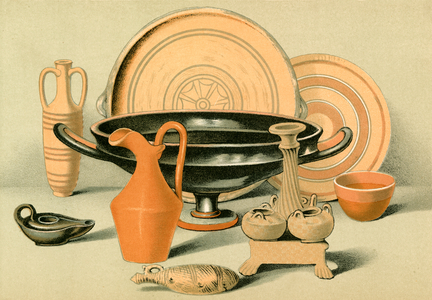 Ceramic art (colour litho)