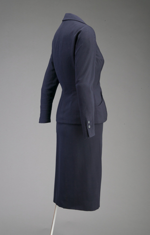Ensemble, 1951 (back oblique view), Wool, Christian Dior, Paris