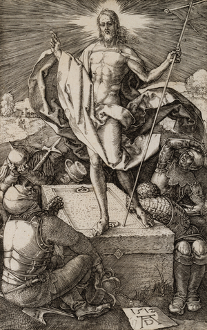 The Resurrection from The Passion, 1512 (engraving)