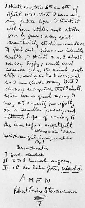 Robert Louis Stevenson -