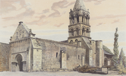 Trois-Palis, Eglise, Ensemble S O (colour photo)