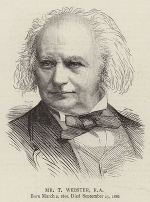 Mr T Webster, RA (engraving)