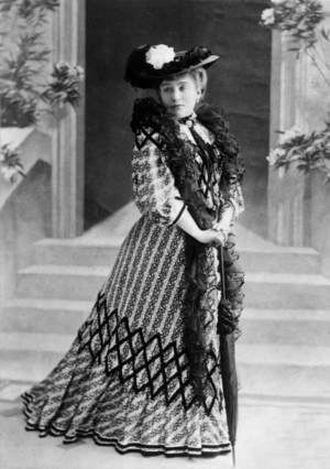 French writer Alphonse Daudet's wife