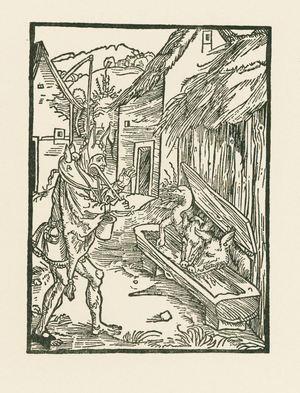 Von vermessenheit gotz, 1494 (woodcut)