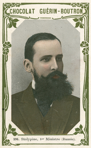 Stolypine, 1er Ministre (Russie) (colour litho)
