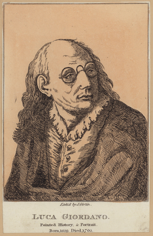 Luca Giordano, Italian painter and printmaker (etching)