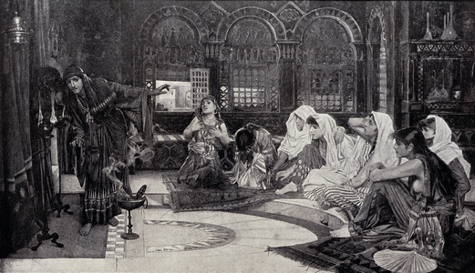 Consulting the Oracle (litho)