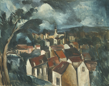 Village, c.1912 (oil on canvas)