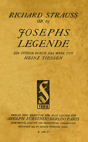 STRAUSS Richard -Josephslegende