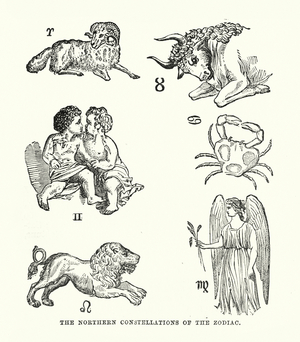 The Northern Constellations of the Zodiac (engraving)