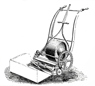 A lawn mower