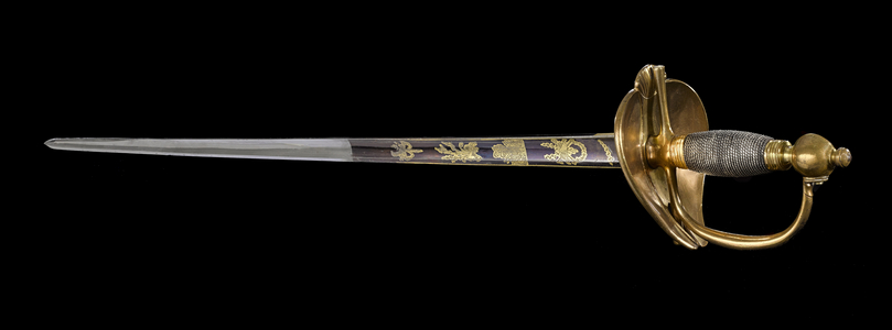 Sword of Duke of Wellington and scabbard, early 19th century (object)
