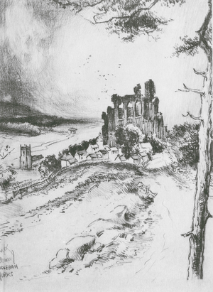 Middleham (litho)