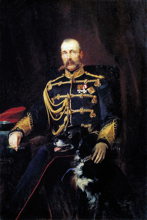 Alexander II (1818-1881), Tsar of Russia, 1881 (oil on canvas)