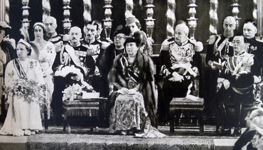 Queen Wilhelmina of the Netherlands during her 40th anniversary of being regent