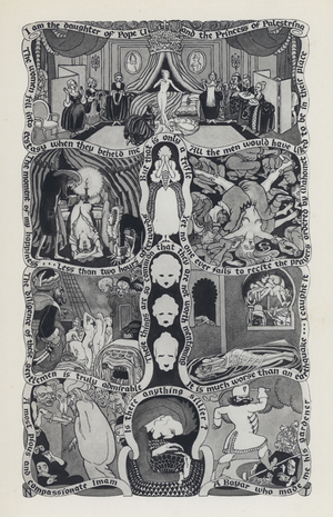 Illustration for Voltaire's Candide (litho)