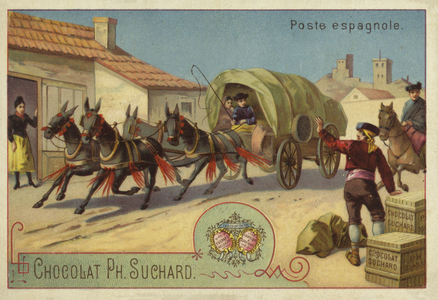 Spanish postal service (chromolitho)