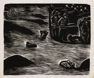 The End of the Collaborators', a Chinese Woodblock Print.