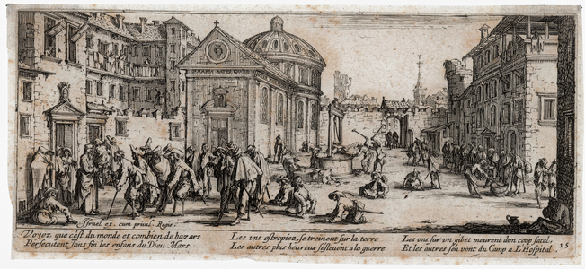 Les Miseres et les Malheurs de la Guerre … (engraving)