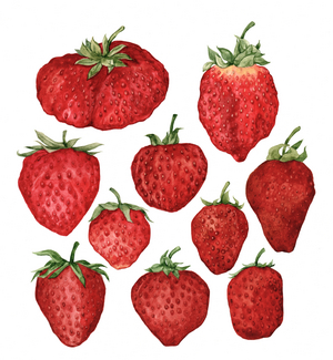 Strawberries, 2021 (ink on paper)