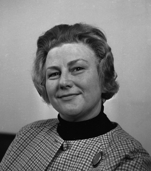 Oslo February 1967 Opera singer Aase Nordmo Løvberg …, 1967 (photo)