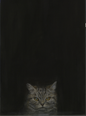 On The Threshold, 2013 (oil on canvas) (detail of CFU 3929365)