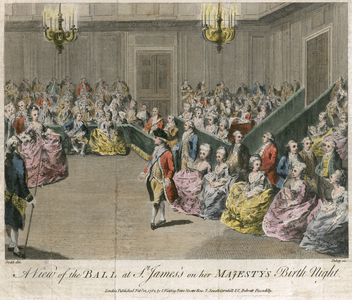 Ball at St James's on her Majesty's birth night'