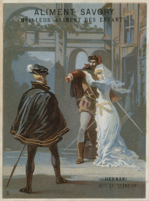 Hernani, Act 2, scene II (chromolitho)