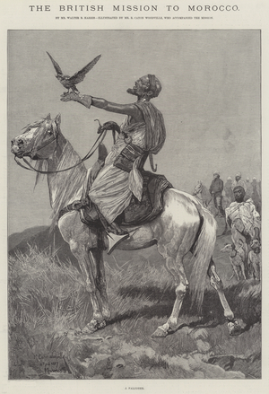 The British Mission to Morocco (engraving)