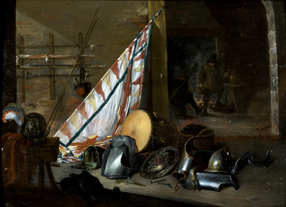 Interior of an Armory, 1649 (oil on panel)