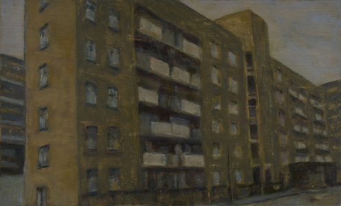 A place to live 34, 2012 (oil on plywood)
