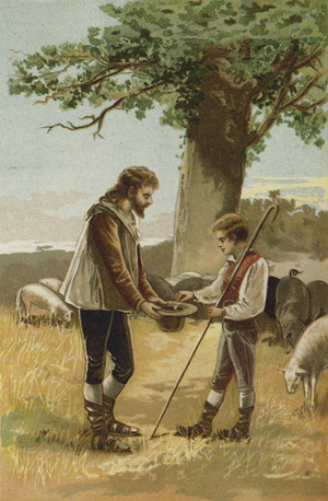 Episode in the life of Saint Vincent De Paul (chromolitho)