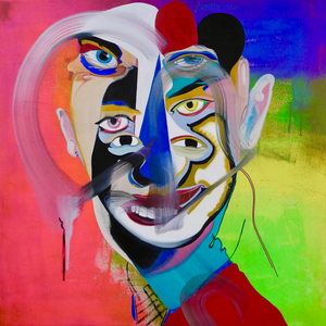 Mythe 5, 2021 (oil and acrylic on canvas)