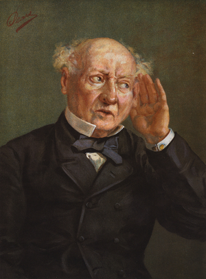Hearing (colour litho)