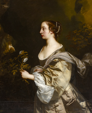 Sophia Fairholme, Marchioness of Annandale, 1660s (oil on canvas)