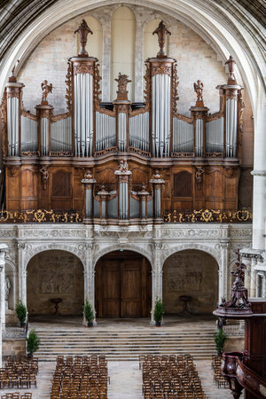 Organ (1874) cathedrale St Andre, Bordeaux, 2016 (photo)
