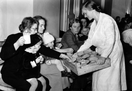 III. Reich, Sudeten German refugees, 1938 (photo)