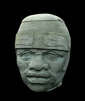 Olmec colossal head No 8 molding