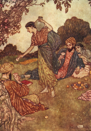 Rubaiyat of Omar Khayyam, 1910 (lithograph)