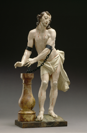 Christ at the Column, 1754 (lindenwood with polychrome decoration)