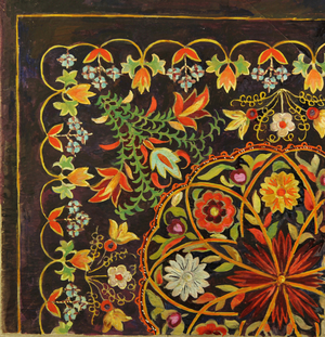 Design for Scarf, 1958 (tempera on paper)