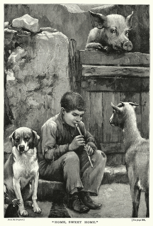 "Home, sweet home" (engraving)