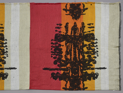 Baldric, 1963 (weaving, jacquard weaving on cotton, rayon)